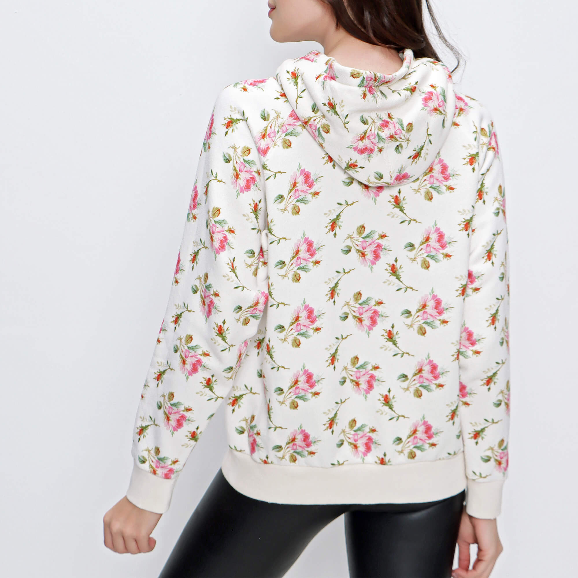 Gucci hotsell rose sweatshirt